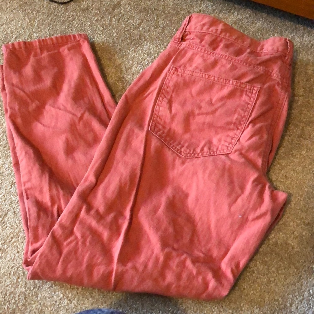 Coral pants